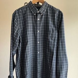 Men's Nordstrom Smartcare Regular Fit Plaid Button-down, Size L (NWOT)